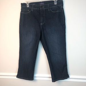 NYDJ Ariel crop jeans woman’s size 12